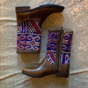 Handmade boots from Morocco! 💜🐪💜